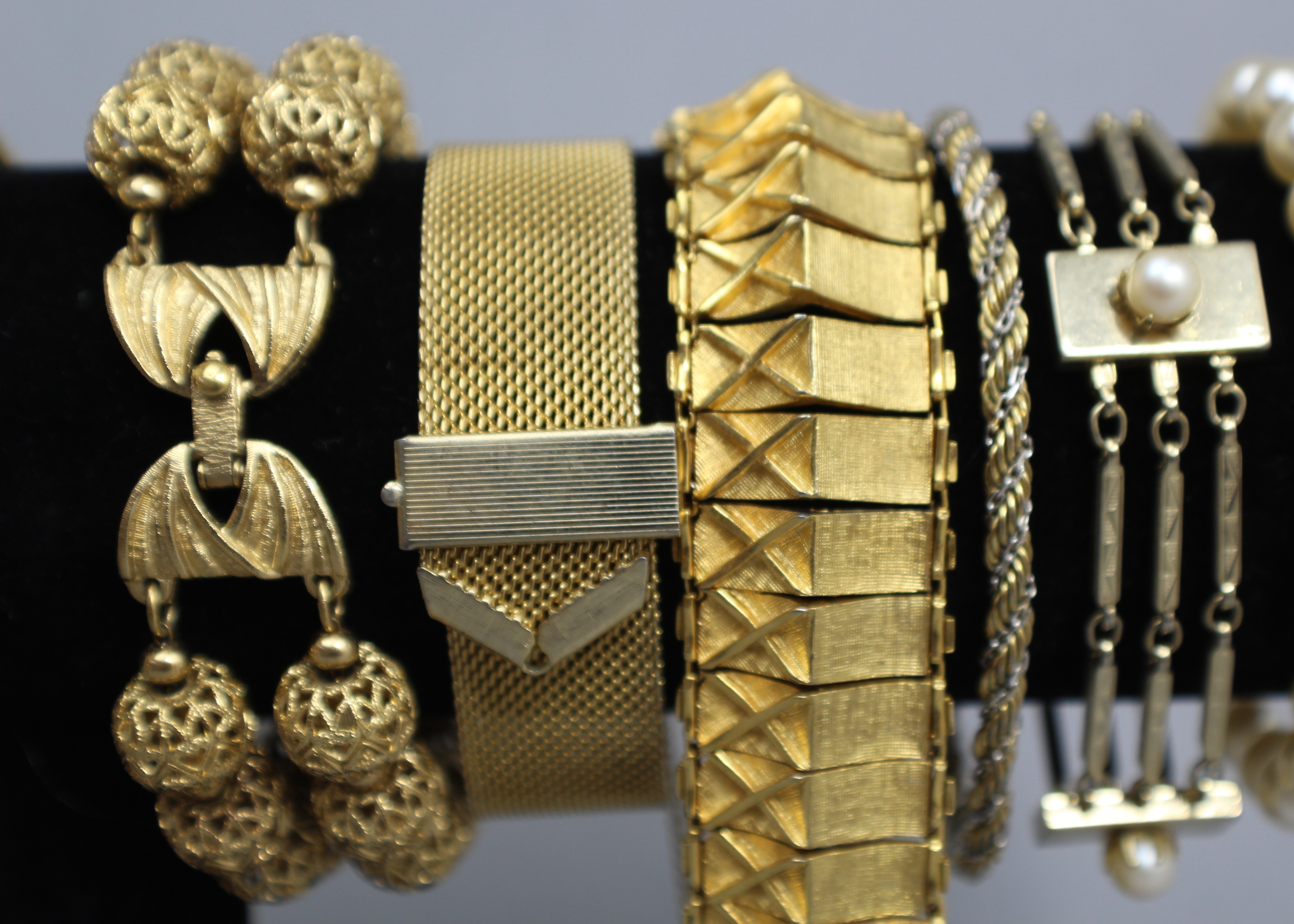 Gold and Silver-Tone Bracelets