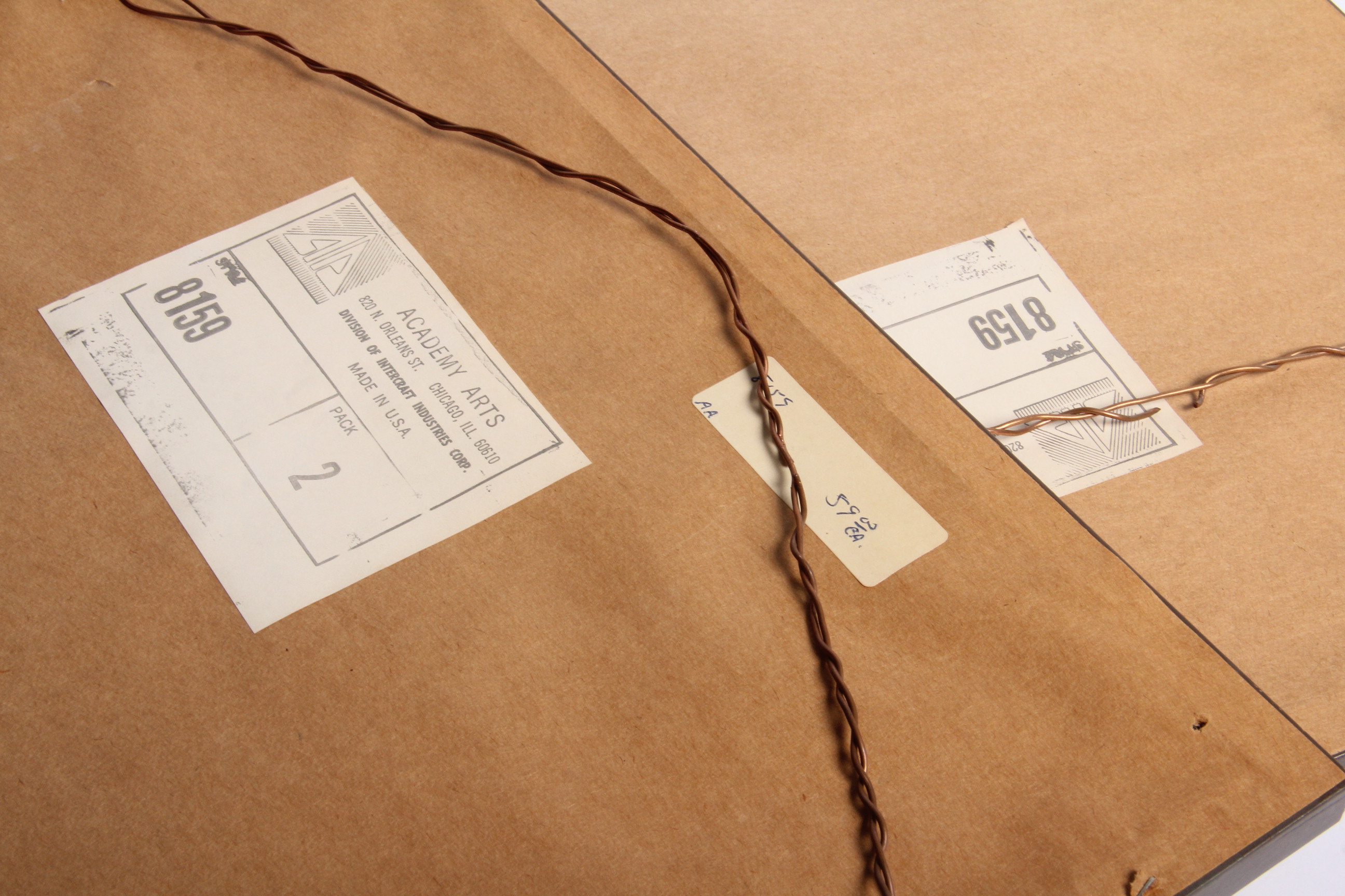 Pair of William J. Whiteside Bird Prints on Foil