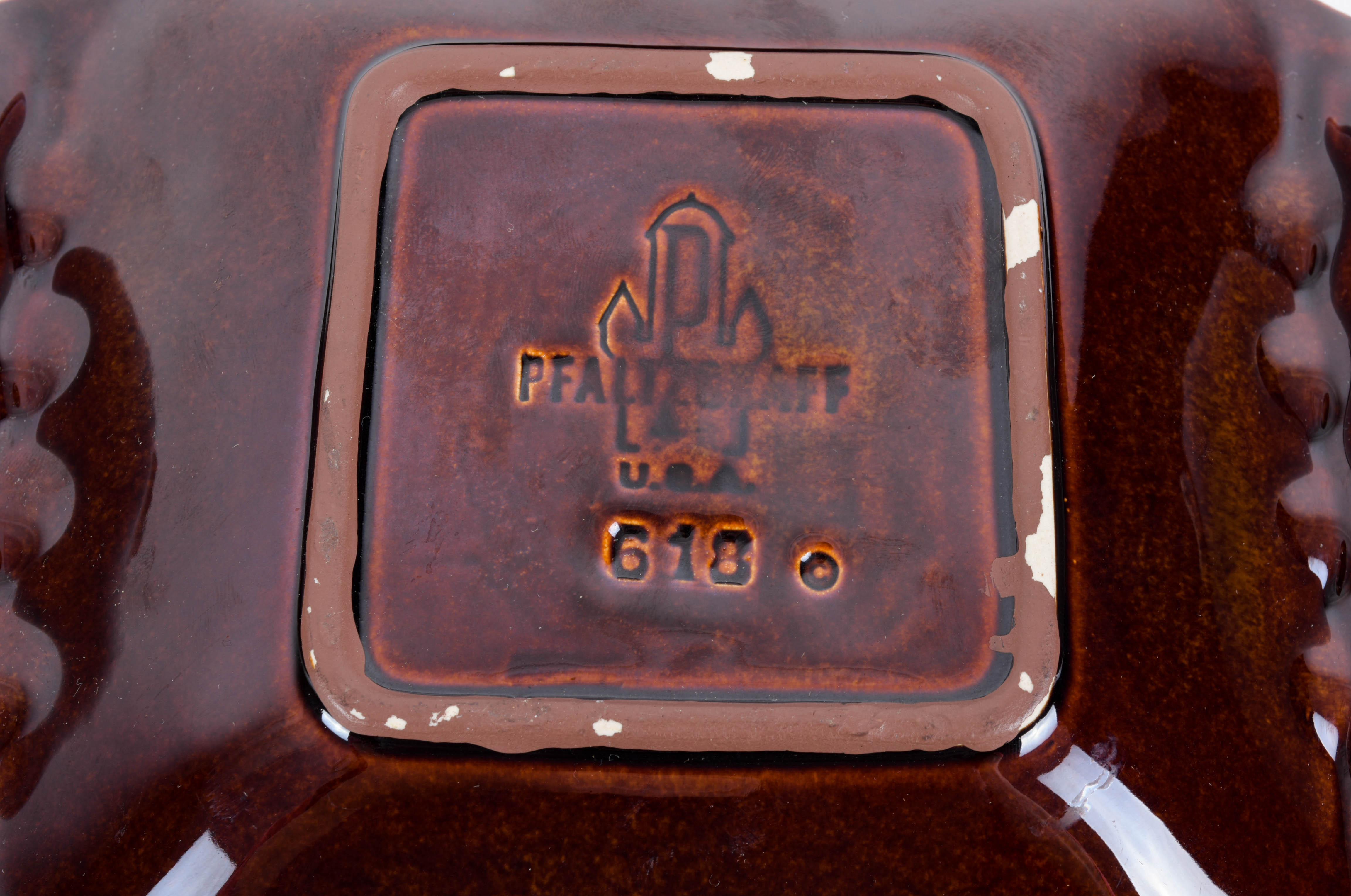 Vintage Pfaltzgraff "Gourmet Brown" Ash Receiver