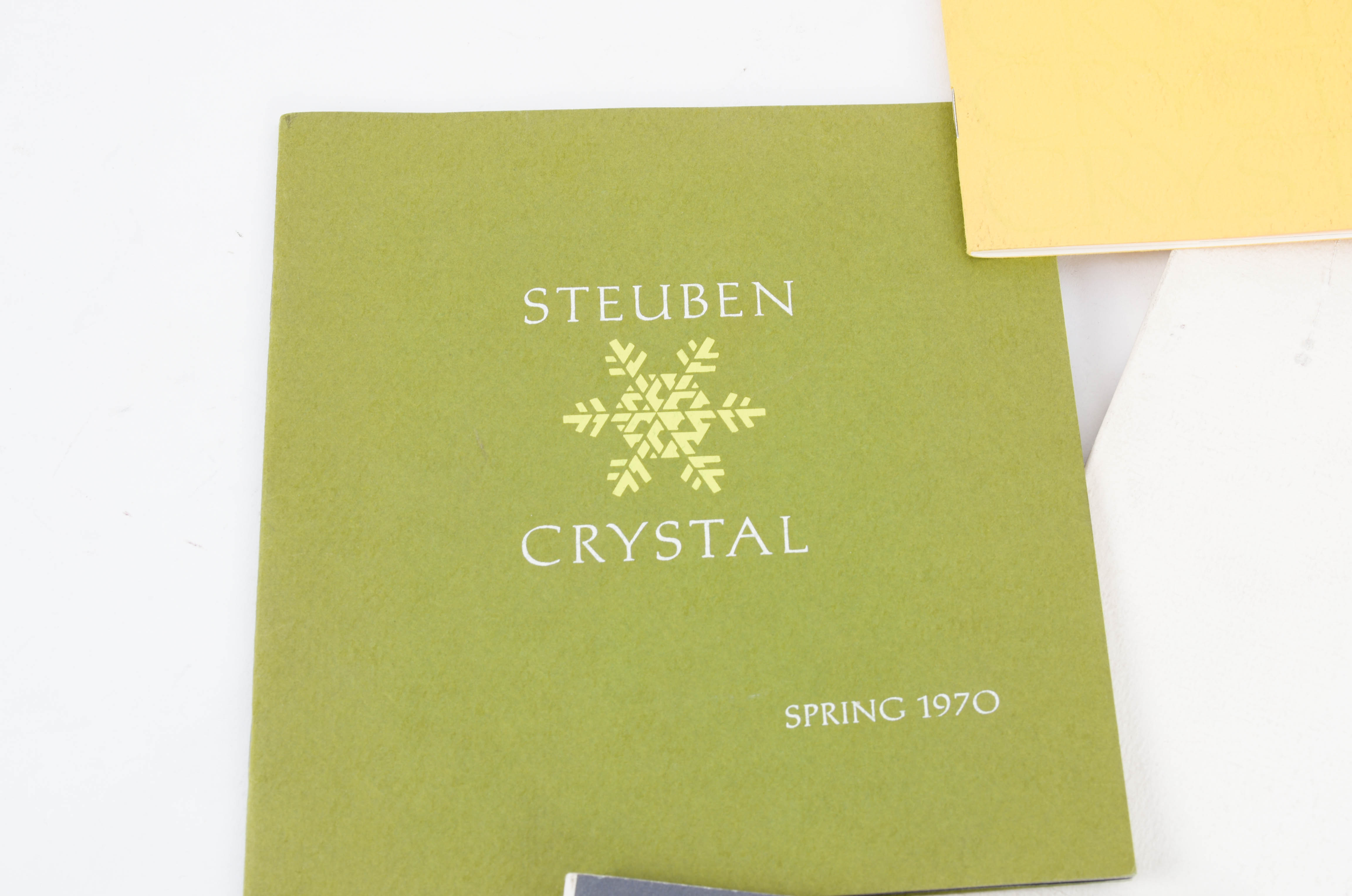 Collection of Vintage Steuben Glass Collector Manuals