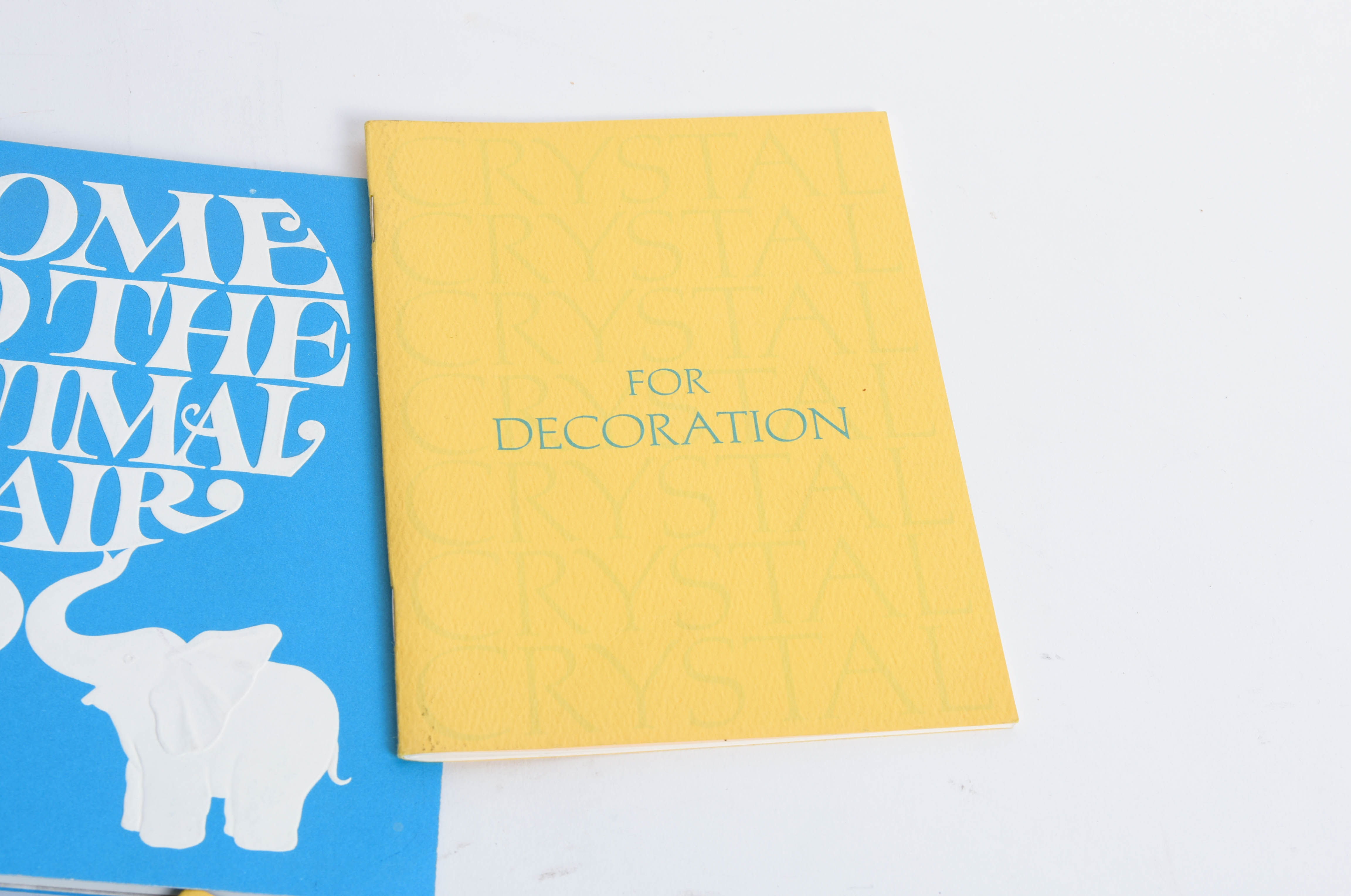 Collection of Vintage Steuben Glass Collector Manuals