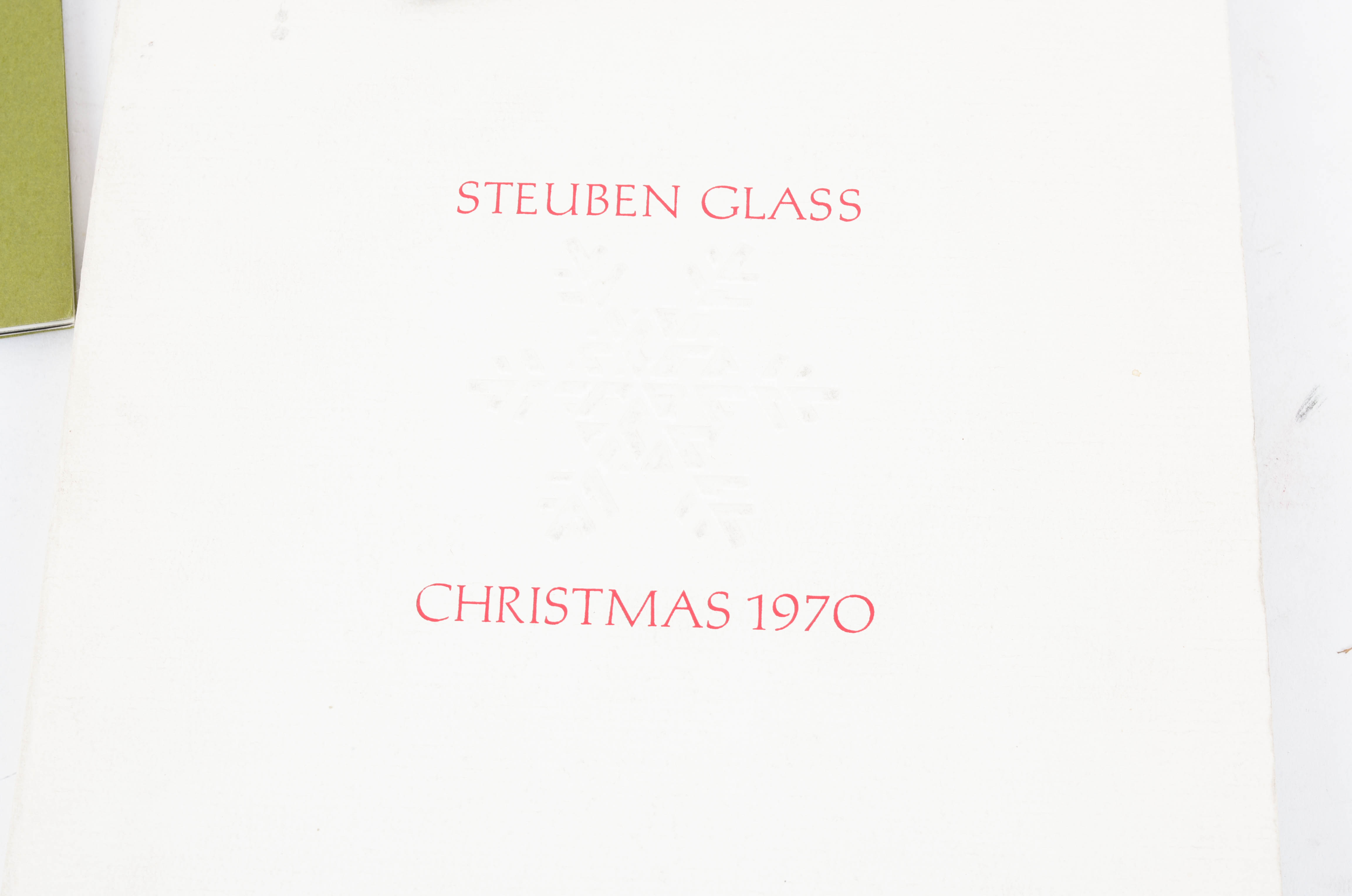Collection of Vintage Steuben Glass Collector Manuals