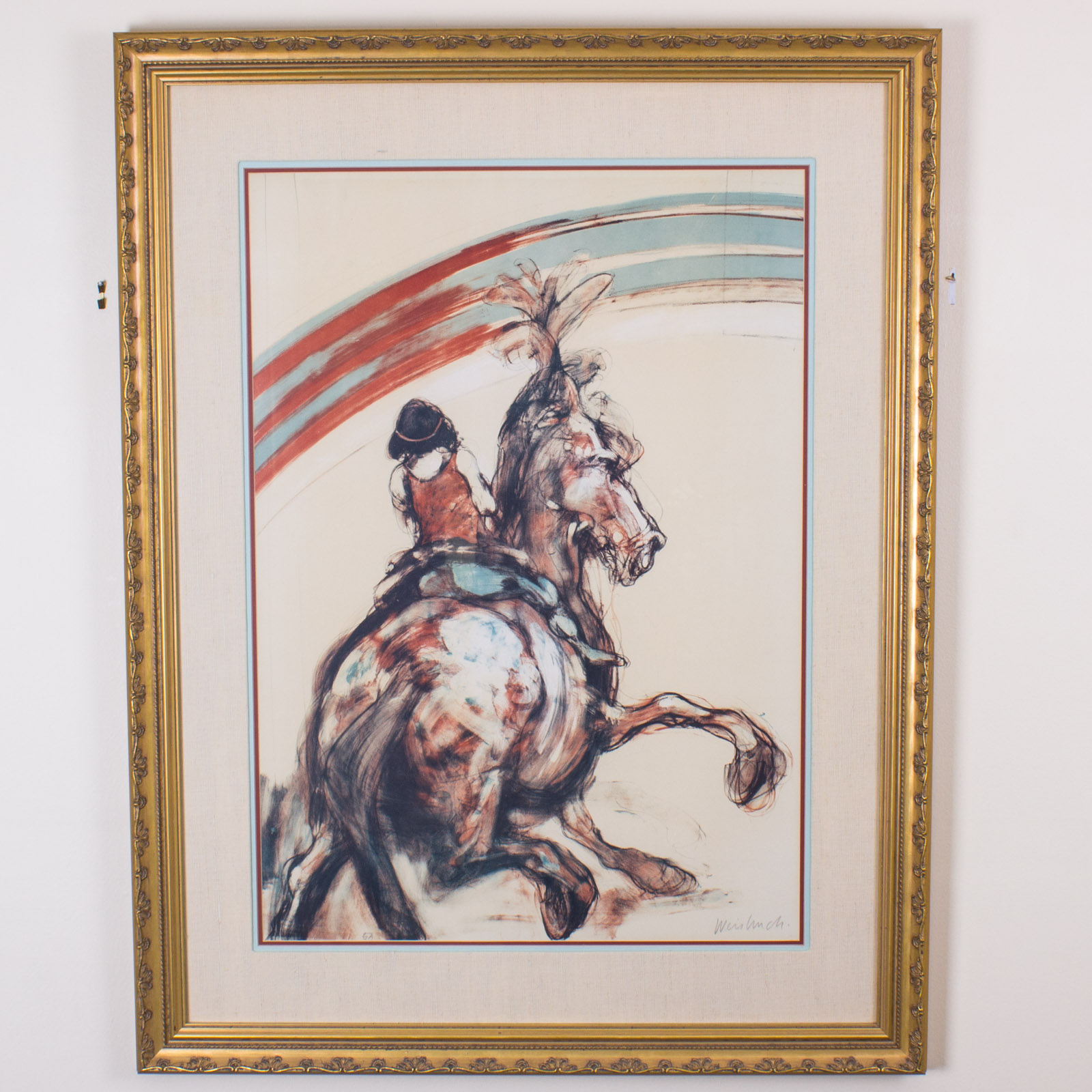 Claude Weisbuch Artist Proof Lithograph