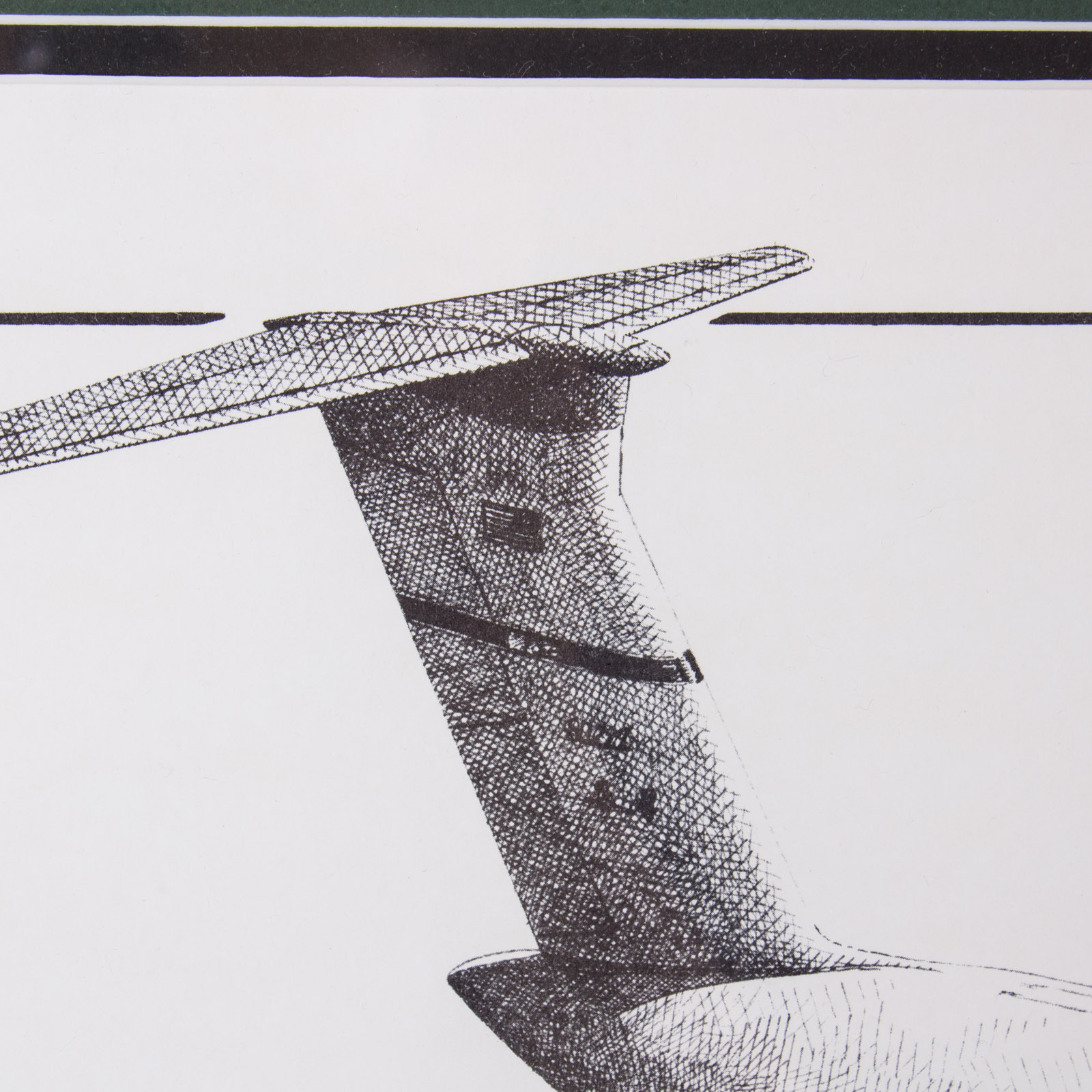 Edward Walby United States Air Force Aircraft Signed Limited Edition Offset Lithograph