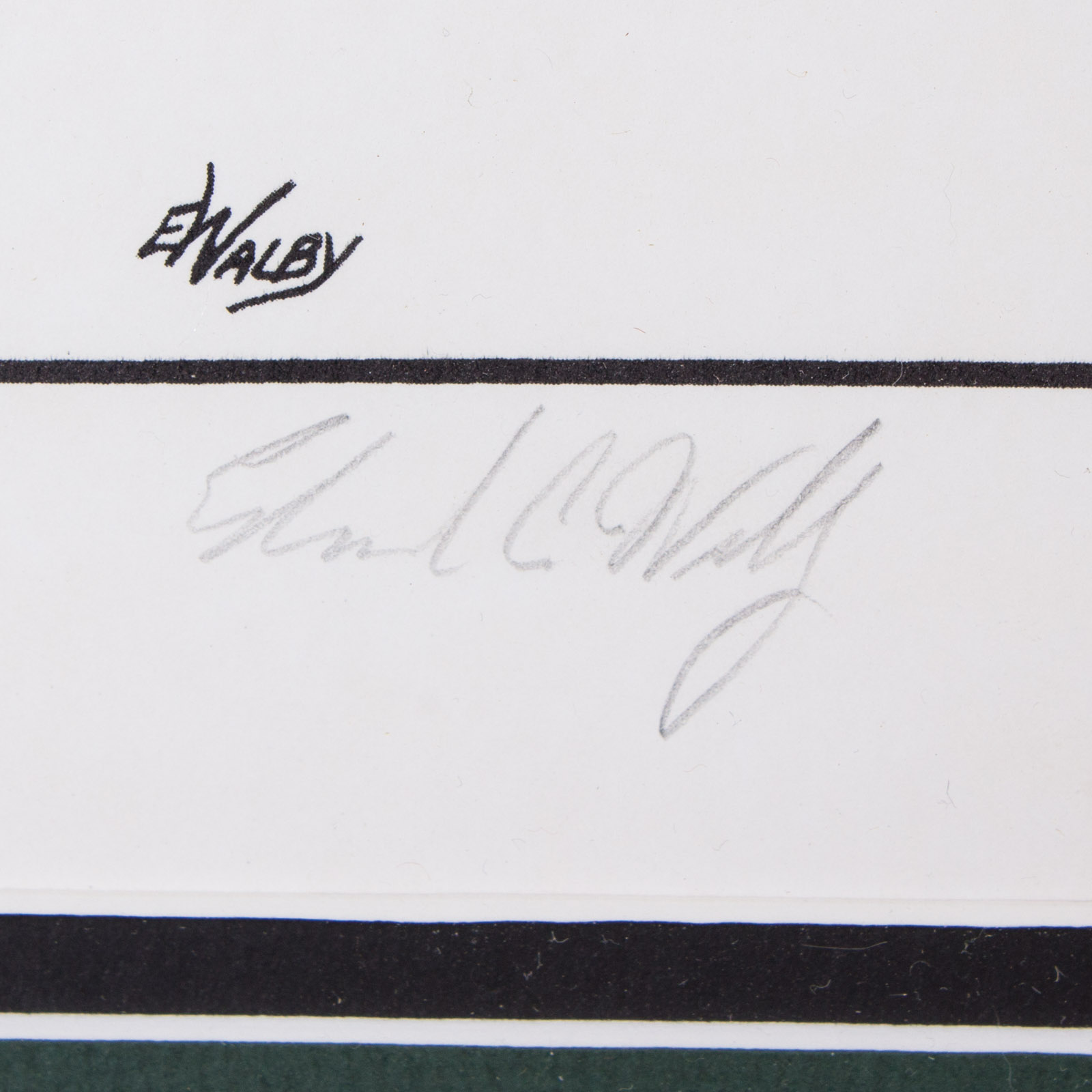 Edward Walby United States Air Force Aircraft Signed Limited Edition Offset Lithograph