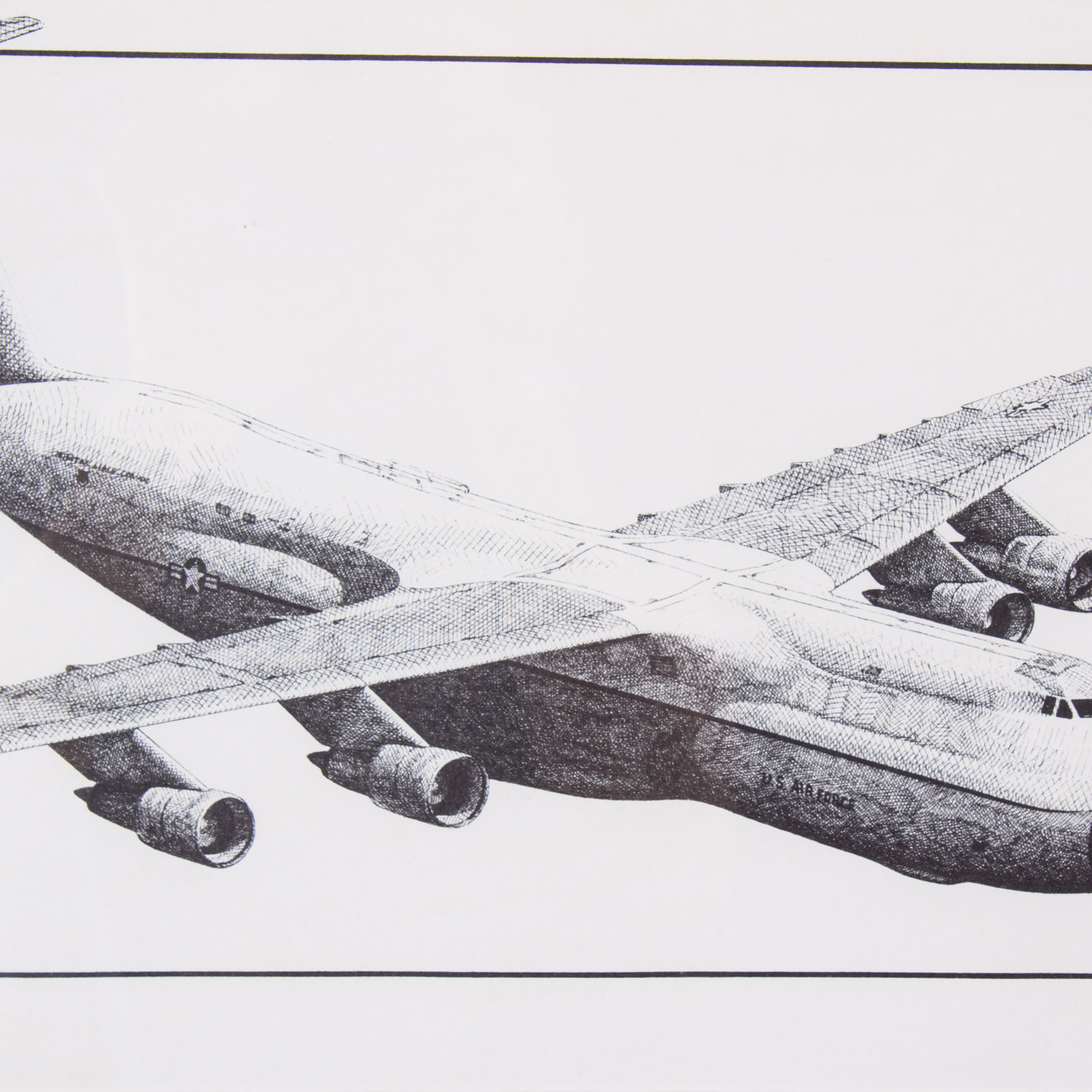 Edward Walby United States Air Force Aircraft Signed Limited Edition Offset Lithograph