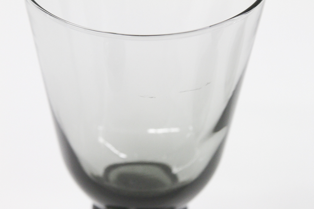 Set of Short Glass Goblets