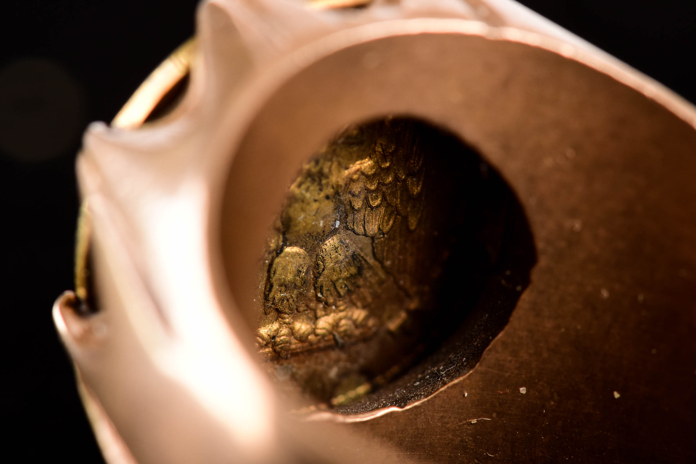 14K Men's Signet Coin Ring