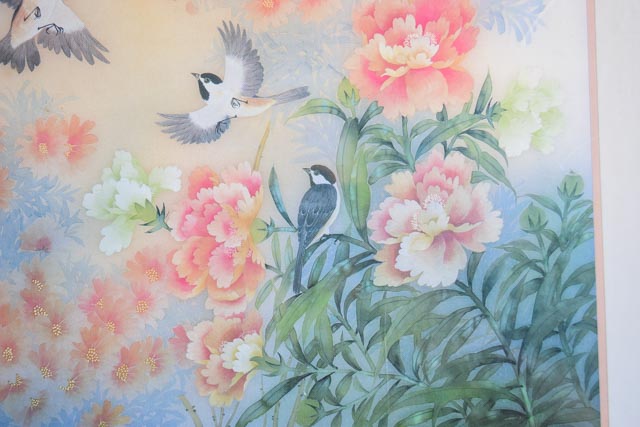 Pair of Framed Bird Prints and an Audubon Lithograph