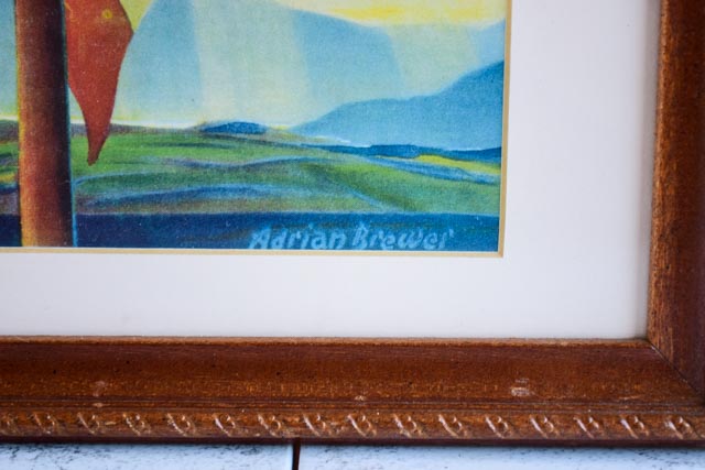 Patriotic Prints and Framed Flags