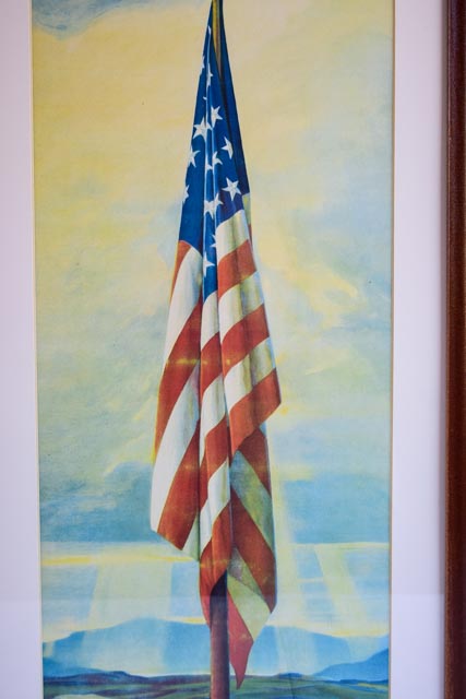 Patriotic Prints and Framed Flags