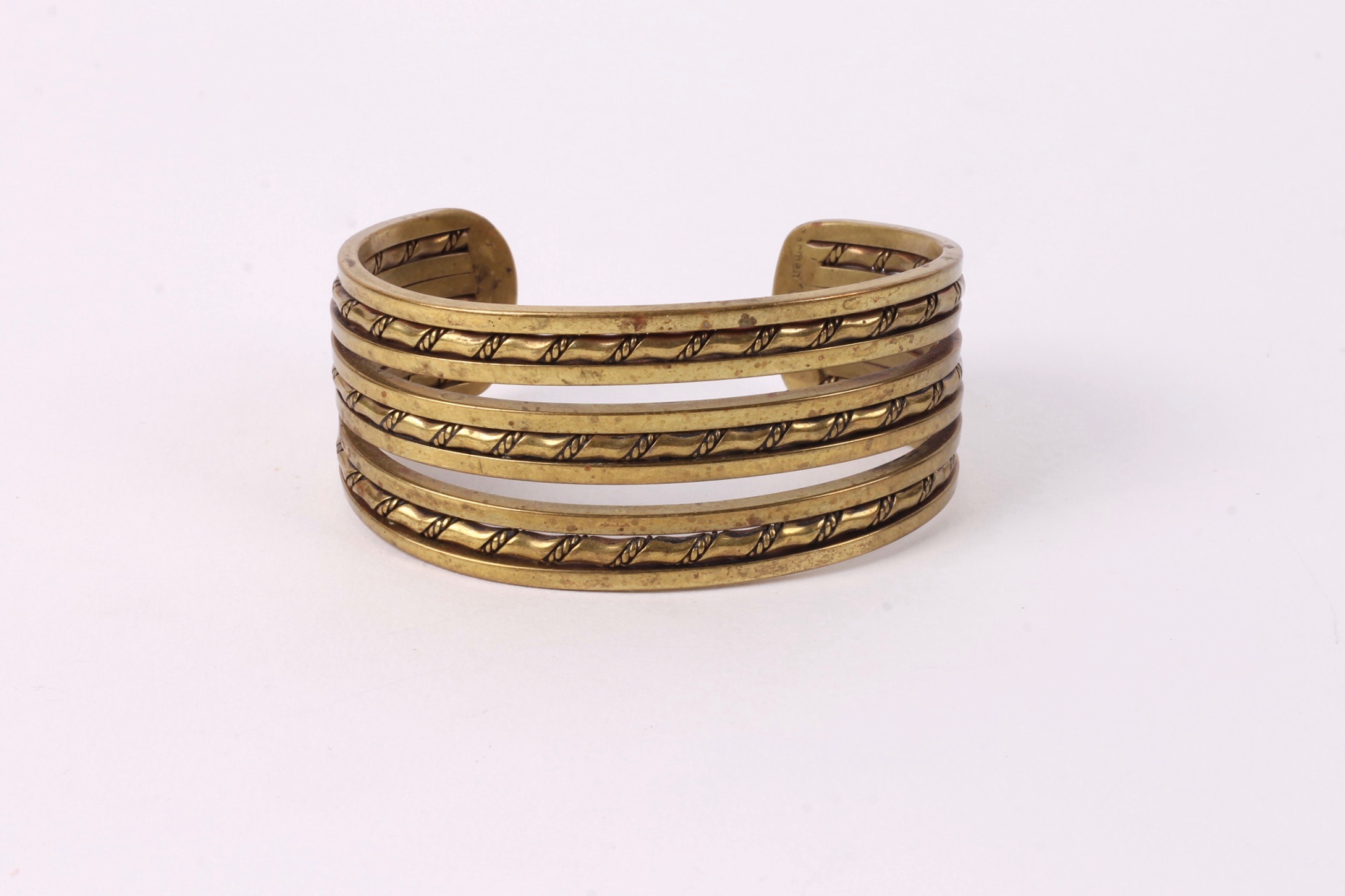 Brass and Copper Tone Bangles and Bracelets