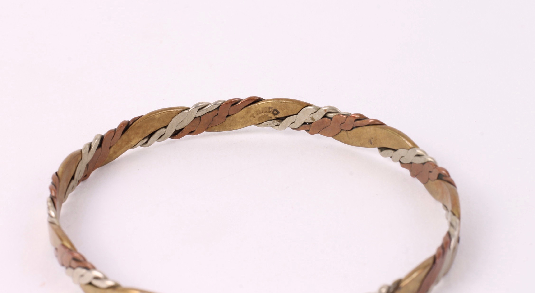 Brass and Copper Tone Bangles and Bracelets