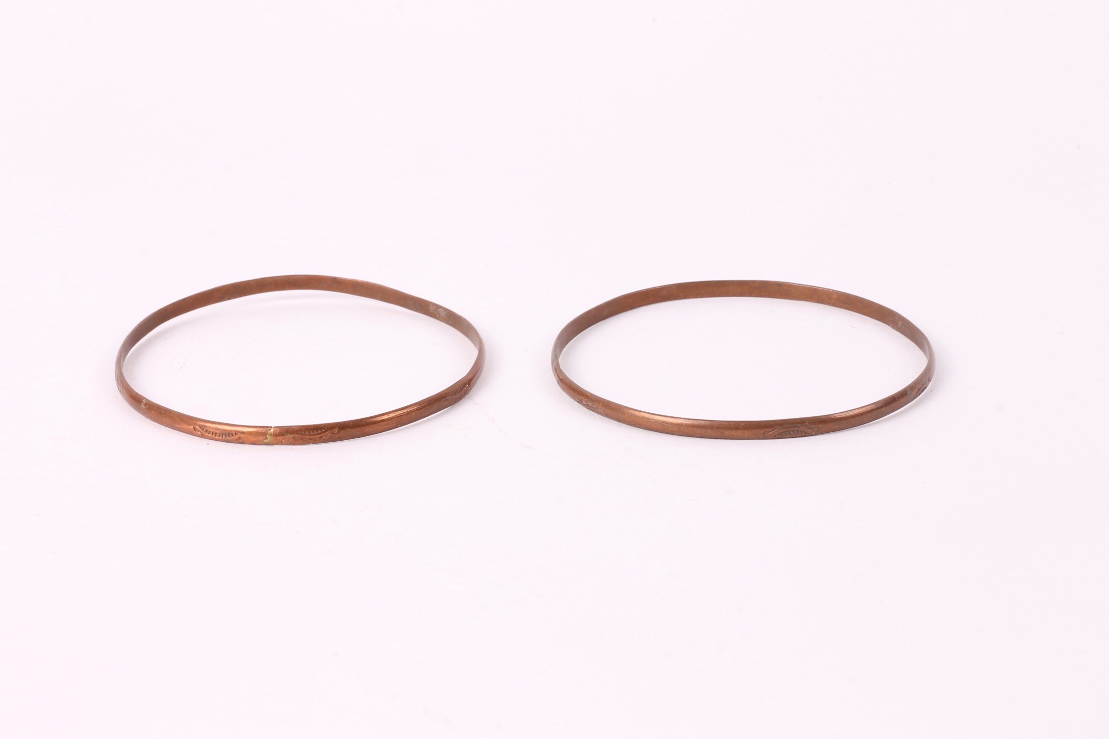 Brass and Copper Tone Bangles and Bracelets