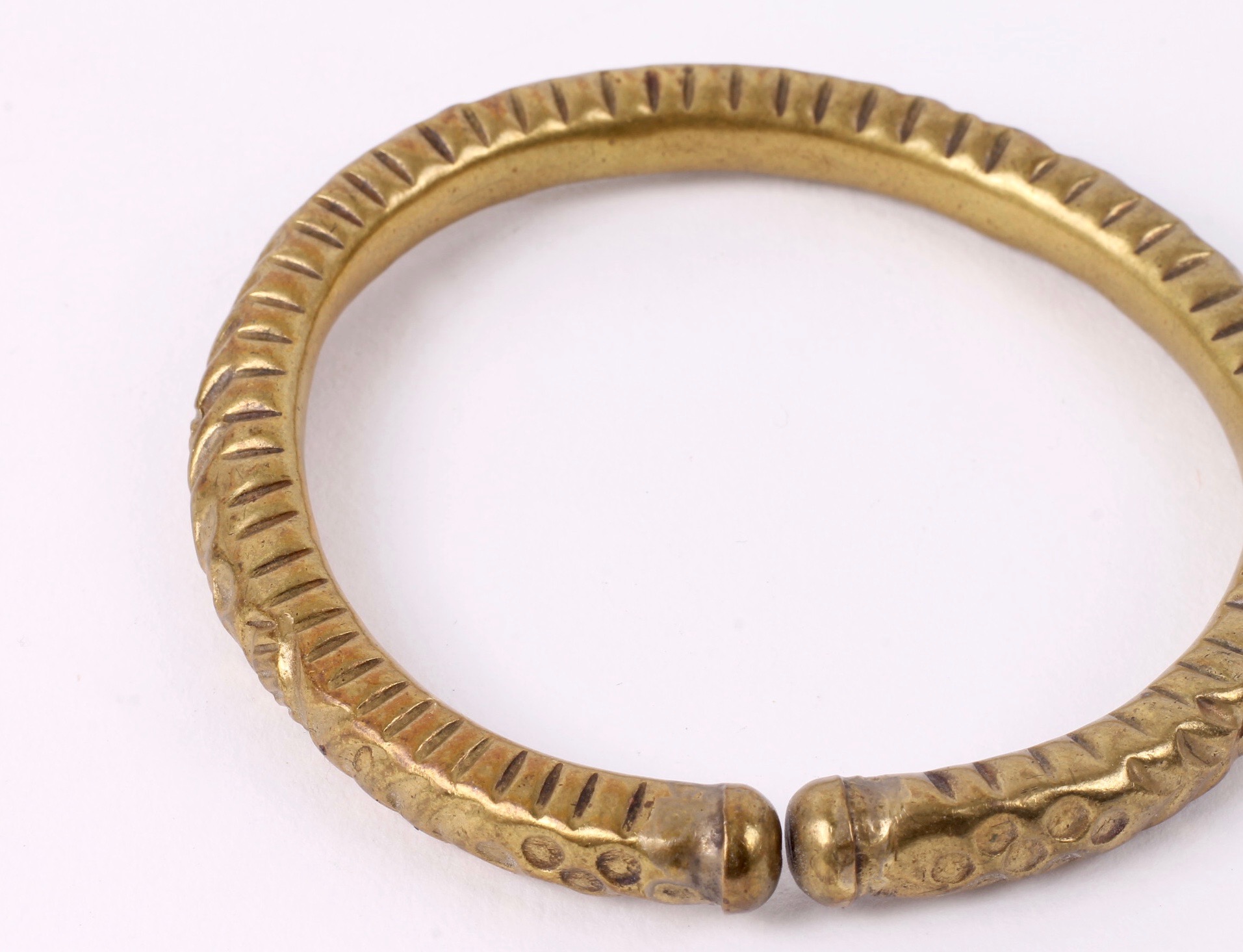 Brass and Copper Tone Bangles and Bracelets