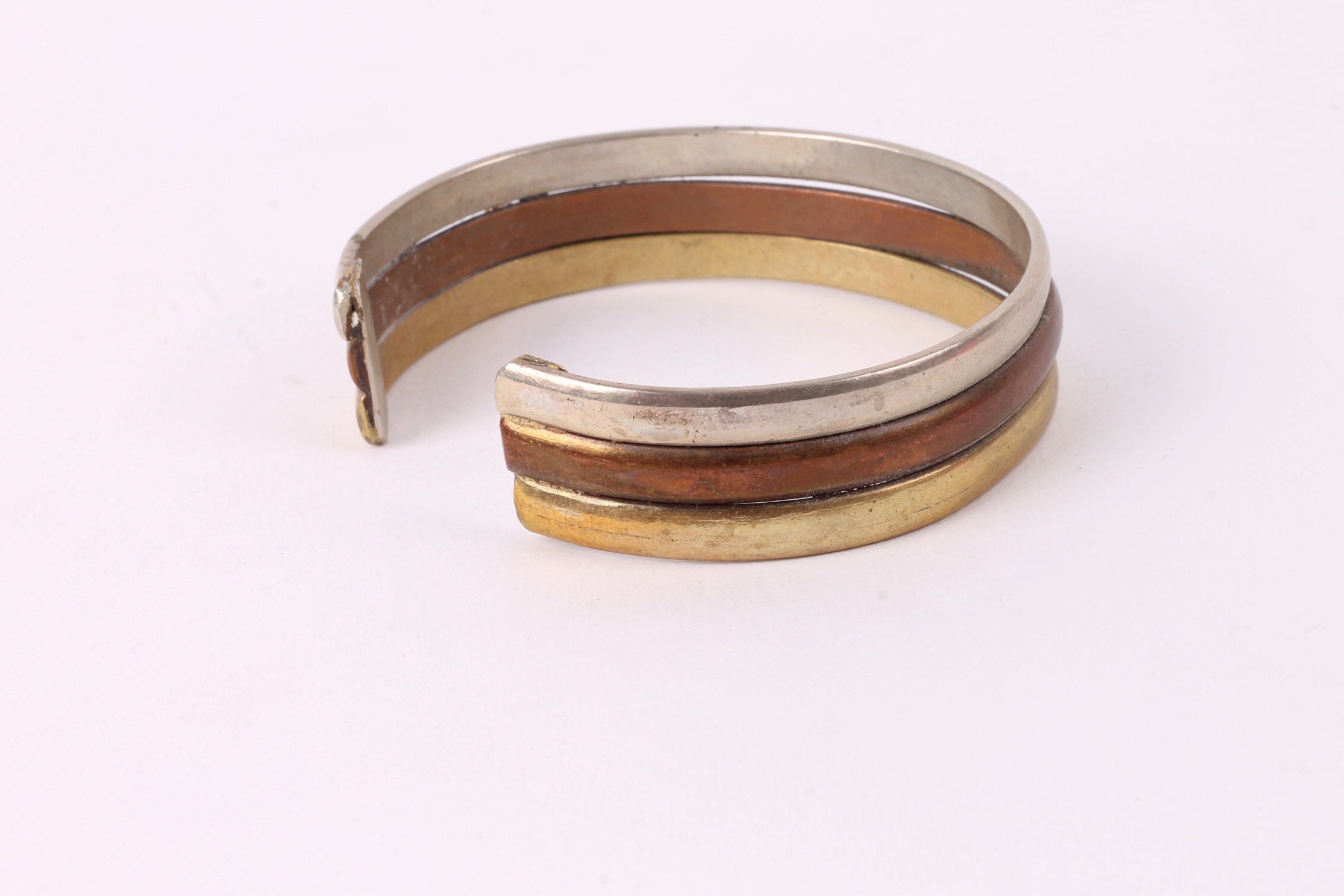 Brass and Copper Tone Bangles and Bracelets