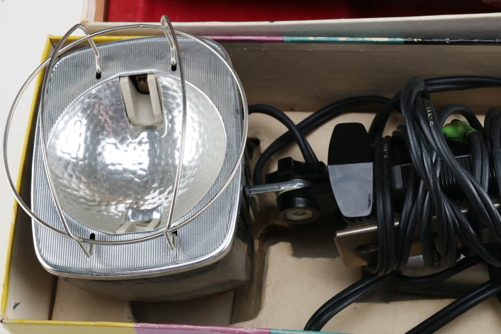 Vintage Cameras and Movie Light