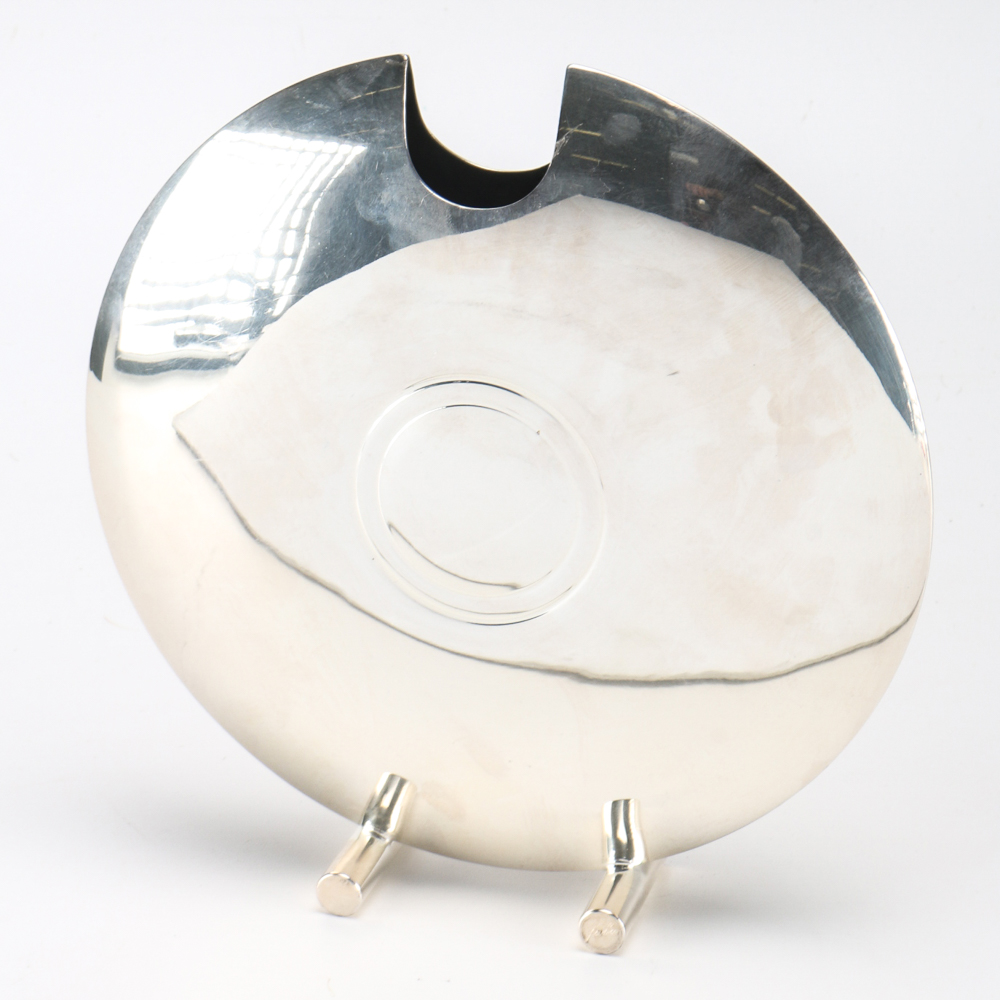 Fala Silver Plate Vase
