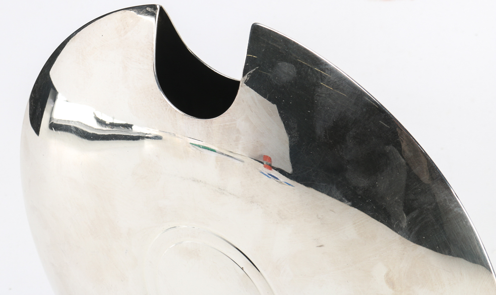 Fala Silver Plate Vase