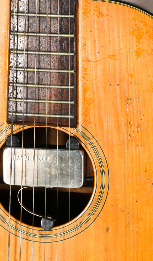 1977 Takamine F-312 Classical Guitar With Lawrence A300 Soundhole Pickup