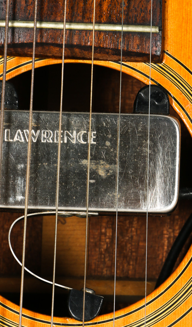 1977 Takamine F-312 Classical Guitar With Lawrence A300 Soundhole Pickup