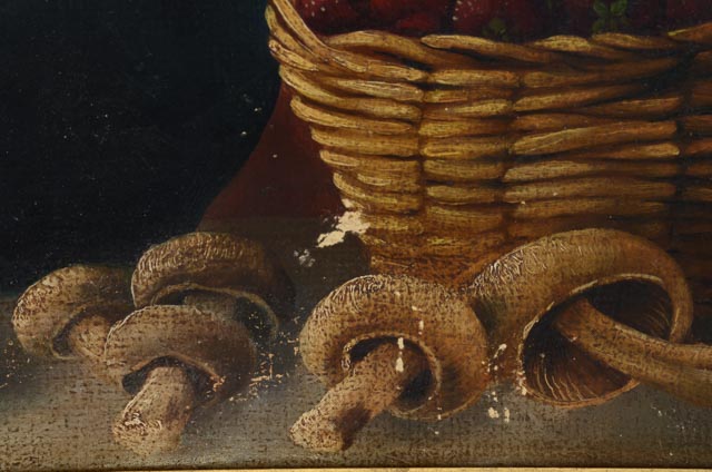 P. Janert Vintage Oil on Board Still Life