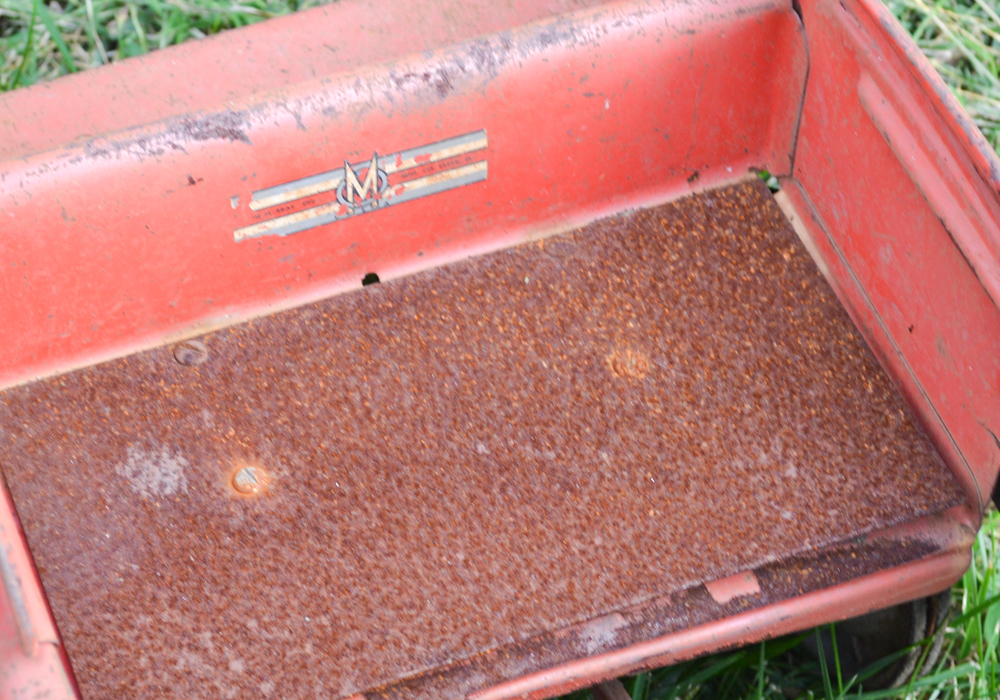 Vintage Fire Engine Pedal Car