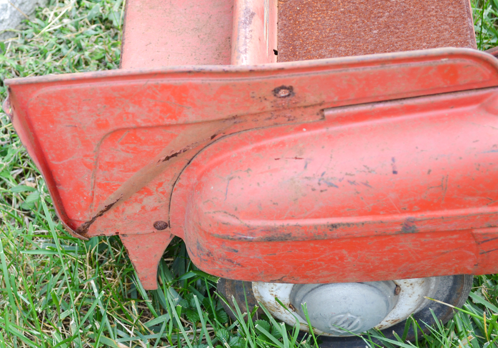 Vintage Fire Engine Pedal Car
