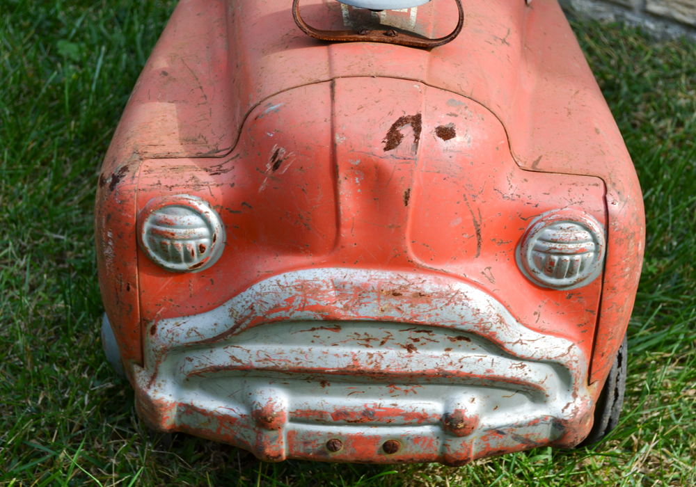 Vintage Fire Engine Pedal Car