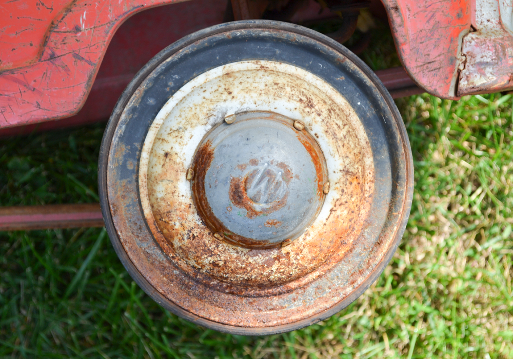 Vintage Fire Engine Pedal Car