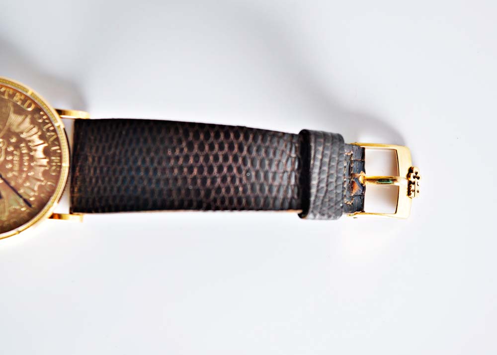 Men's Corum 22K 1904 Liberty Coin Watch