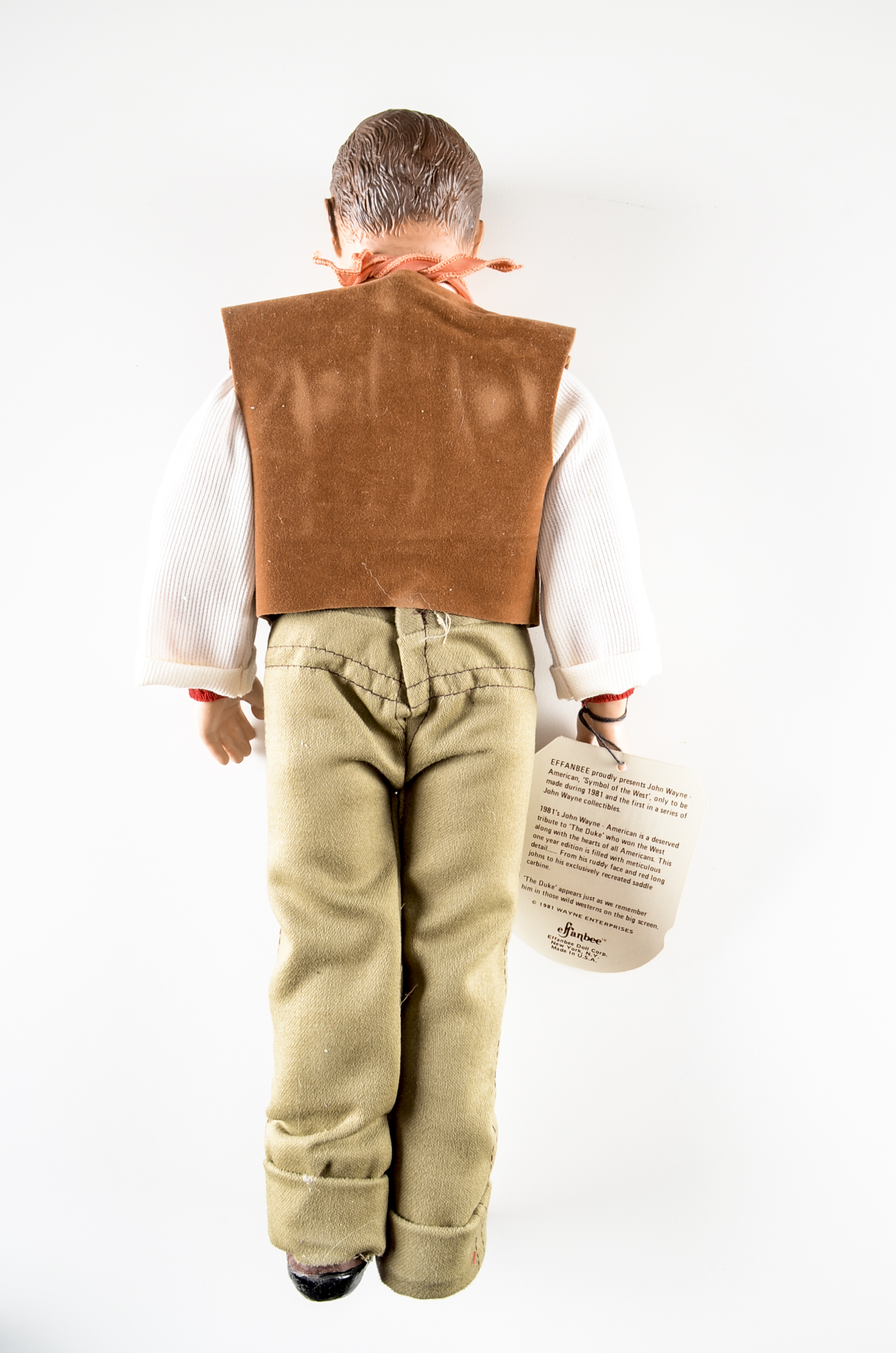 Two John Wayne Effanbee Dolls