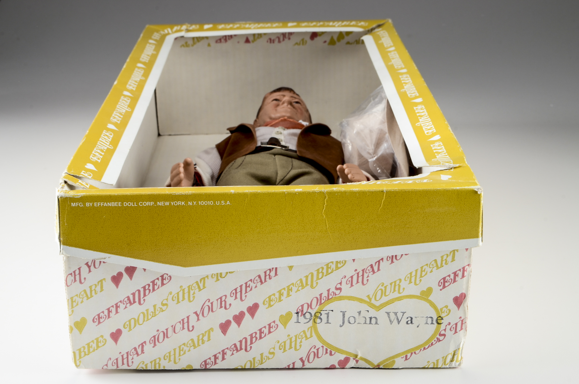 Two John Wayne Effanbee Dolls