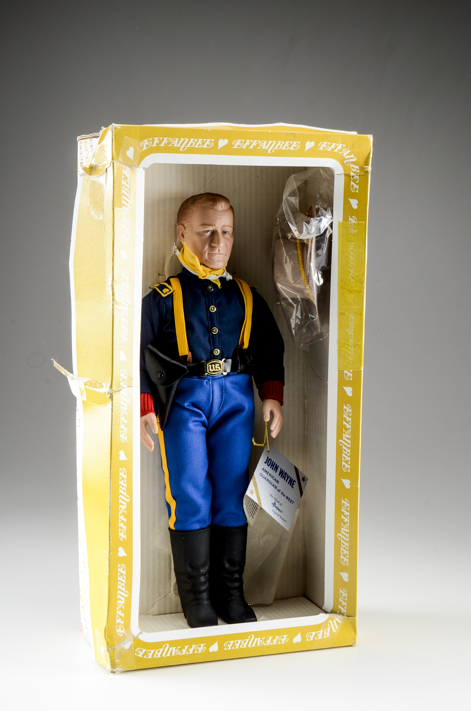 Two John Wayne Effanbee Dolls