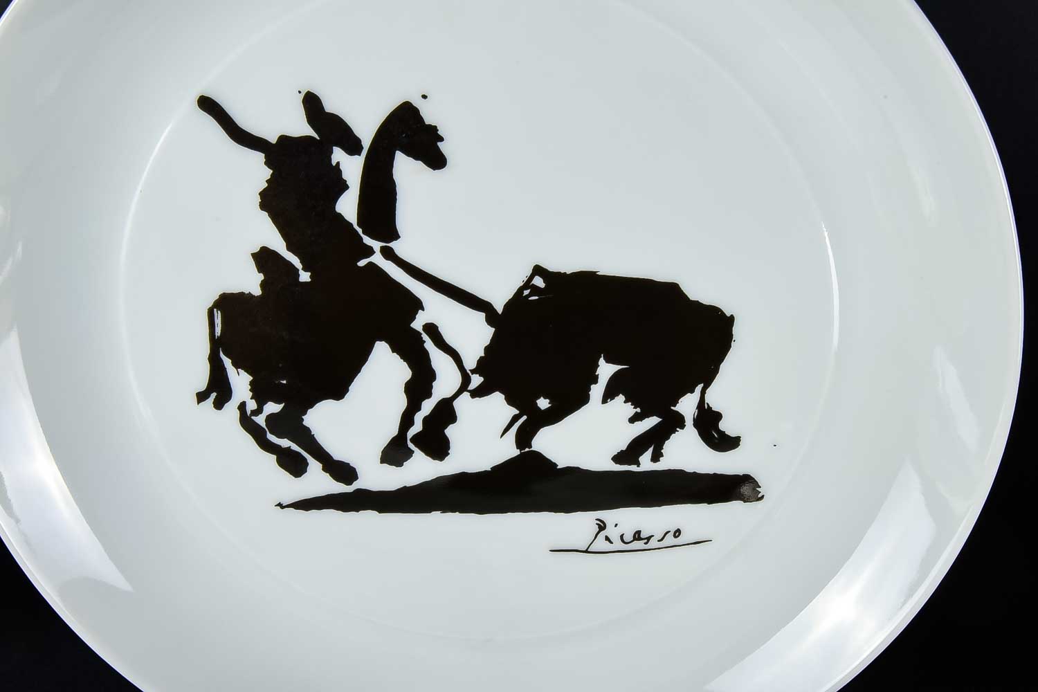 Block "Bidasoa España" China Set After Pablo Picasso