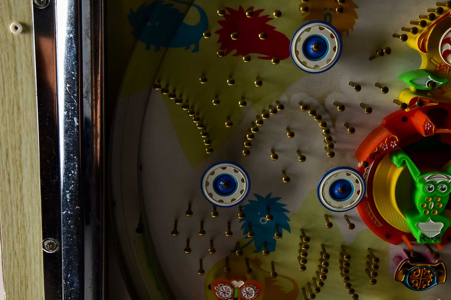 Vintage Pachinko Game Machine