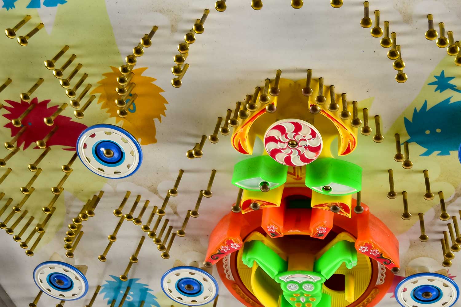 Vintage Pachinko Game Machine