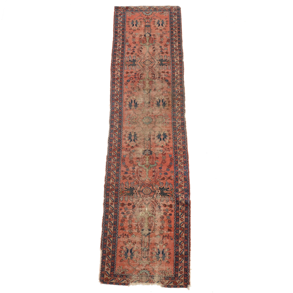 Antique Persian-Inspired Carpet Runner