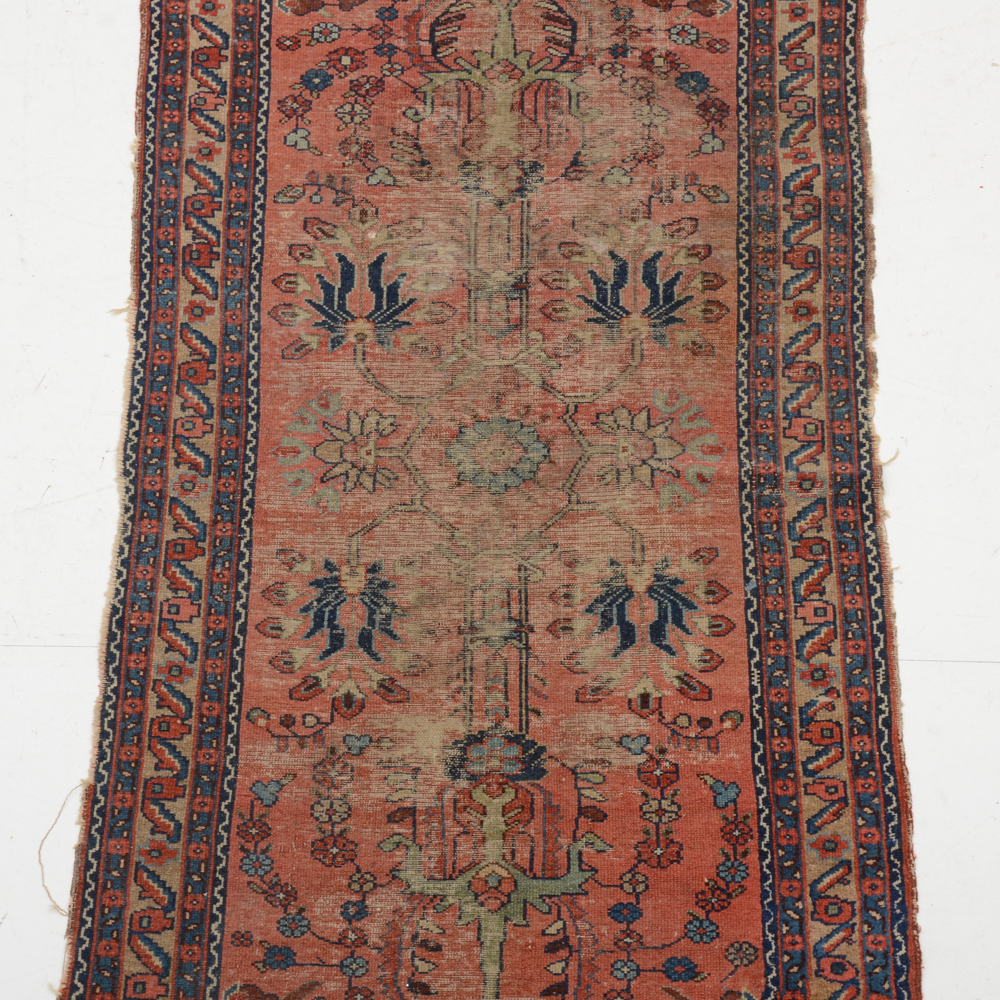 Antique Persian-Inspired Carpet Runner