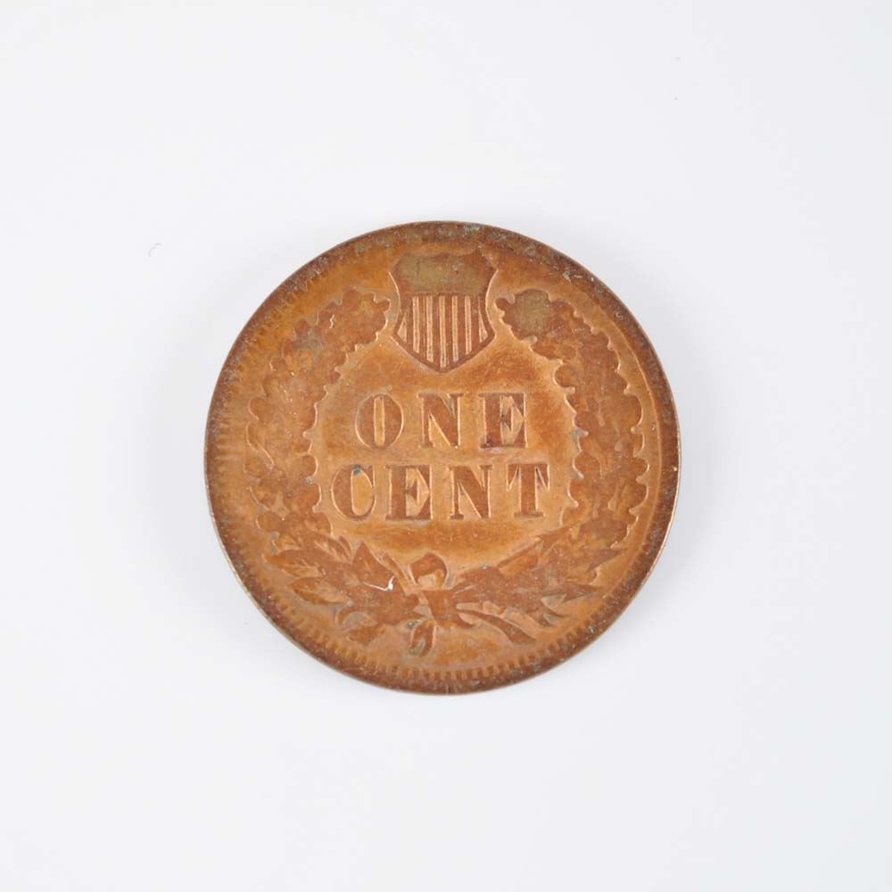 Collection of Indian One Cent Coins