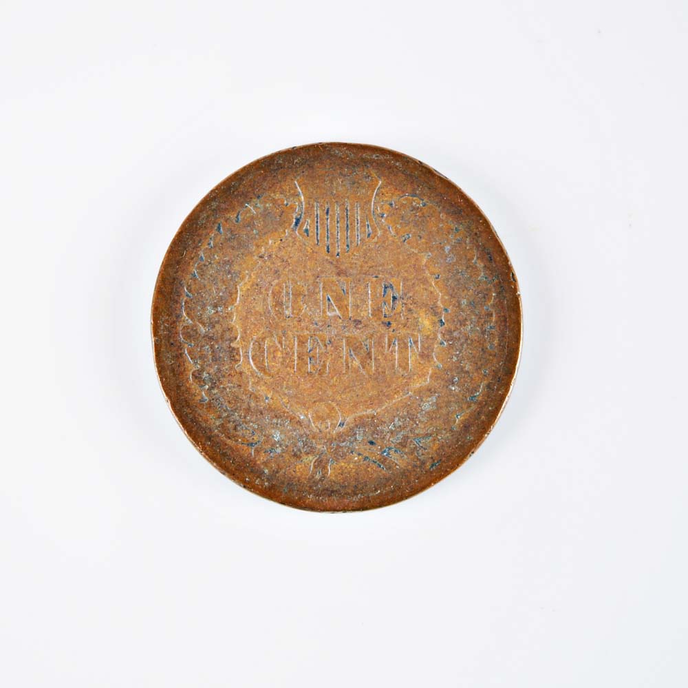 Collection of Indian One Cent Coins