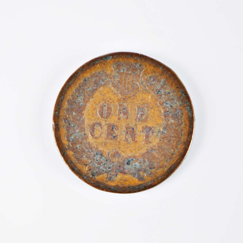 Collection of Indian One Cent Coins