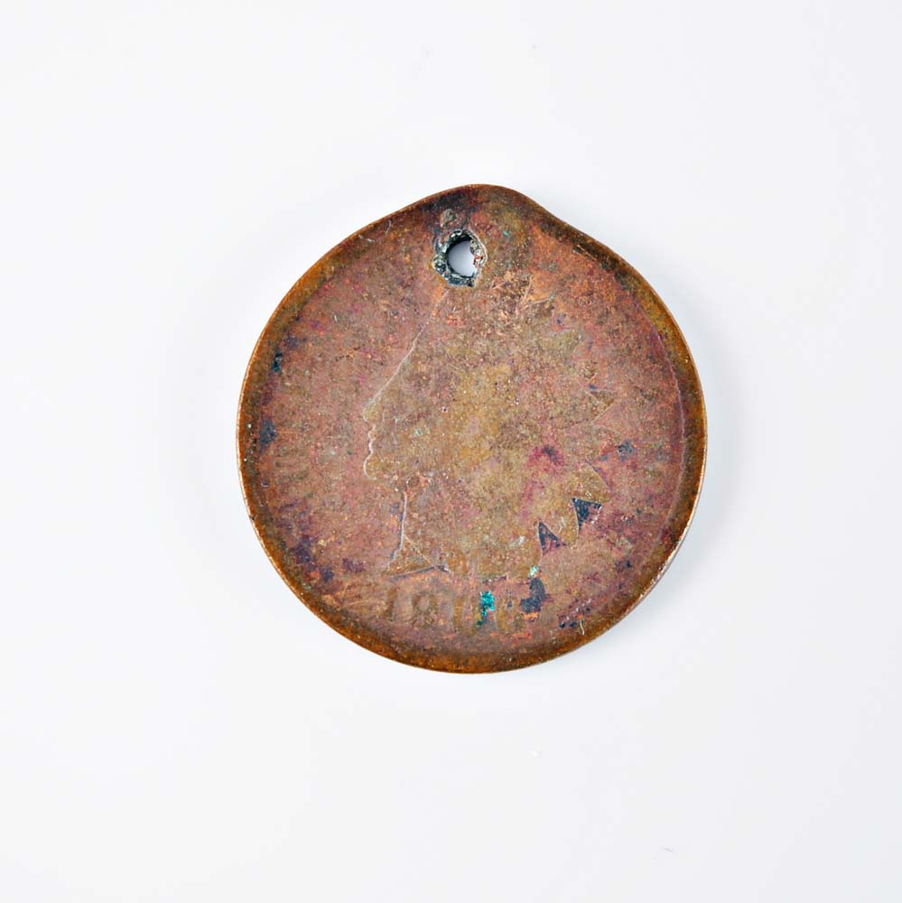 Collection of Indian One Cent Coins