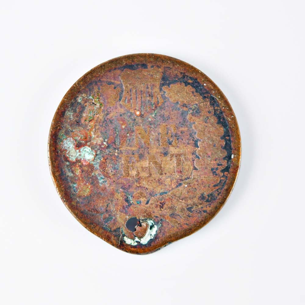 Collection of Indian One Cent Coins