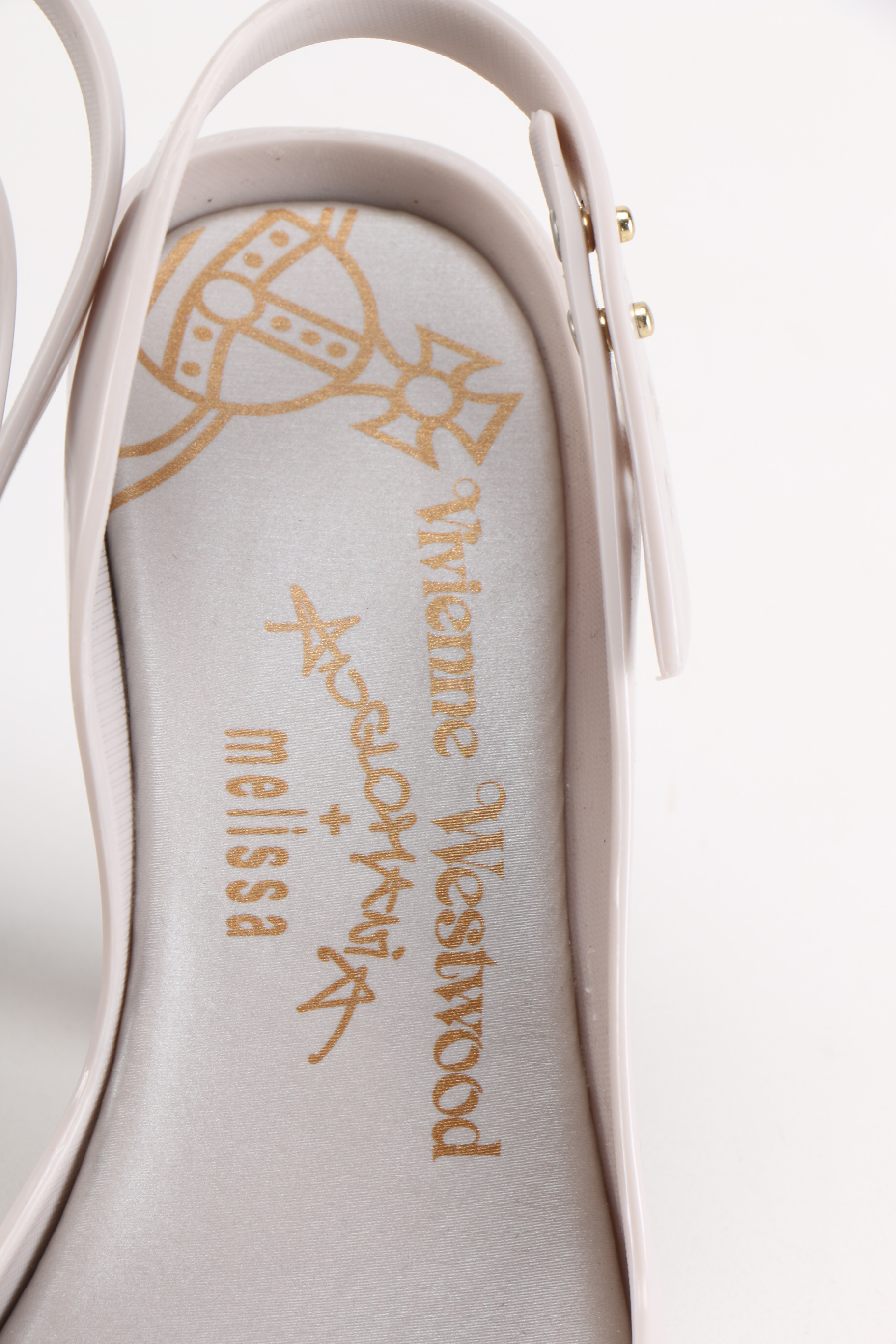 Lady Dragon Heart Slingback Heels by Vivienne Westwood for Melissa