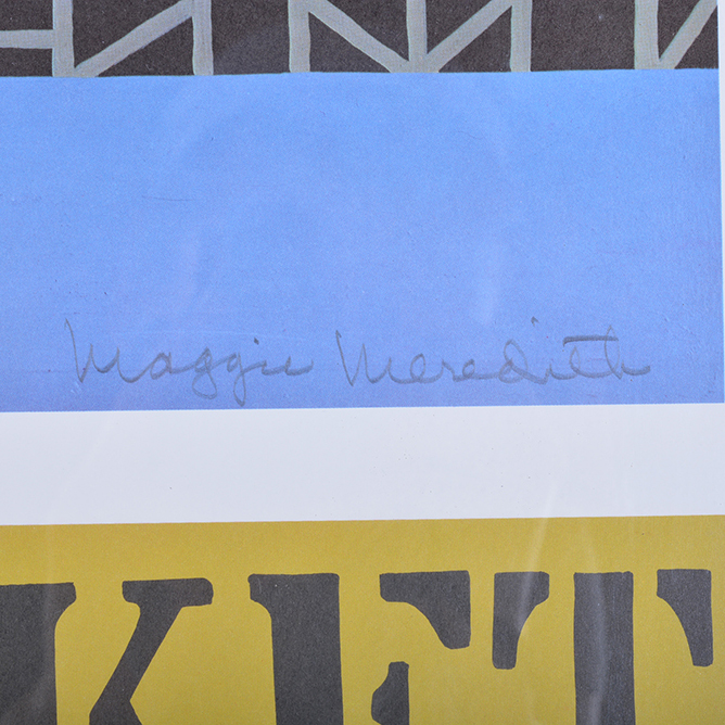 Maggie Meredith Signed Nantucket Print