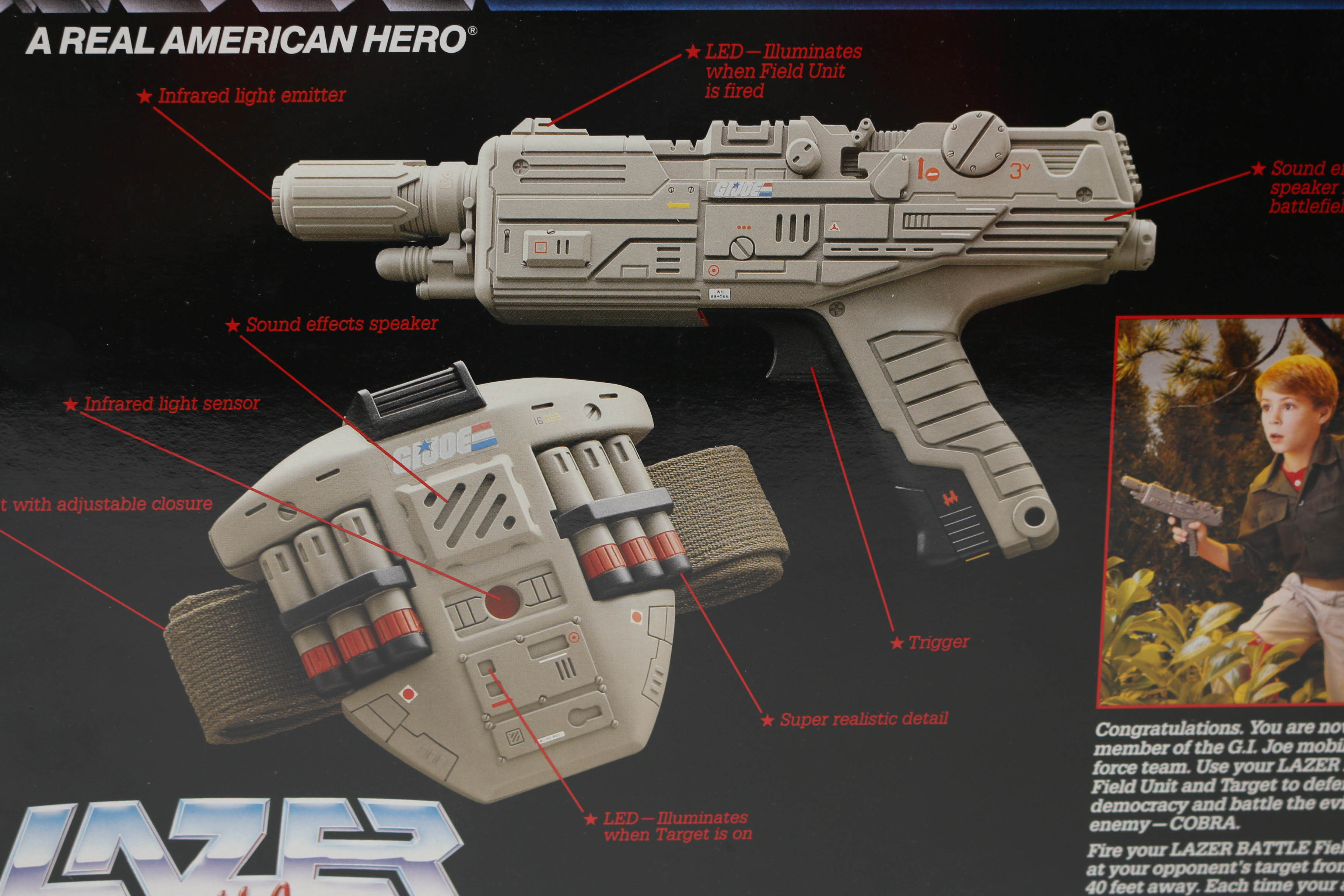 G.I. Joe Lazer Battle Game Kit