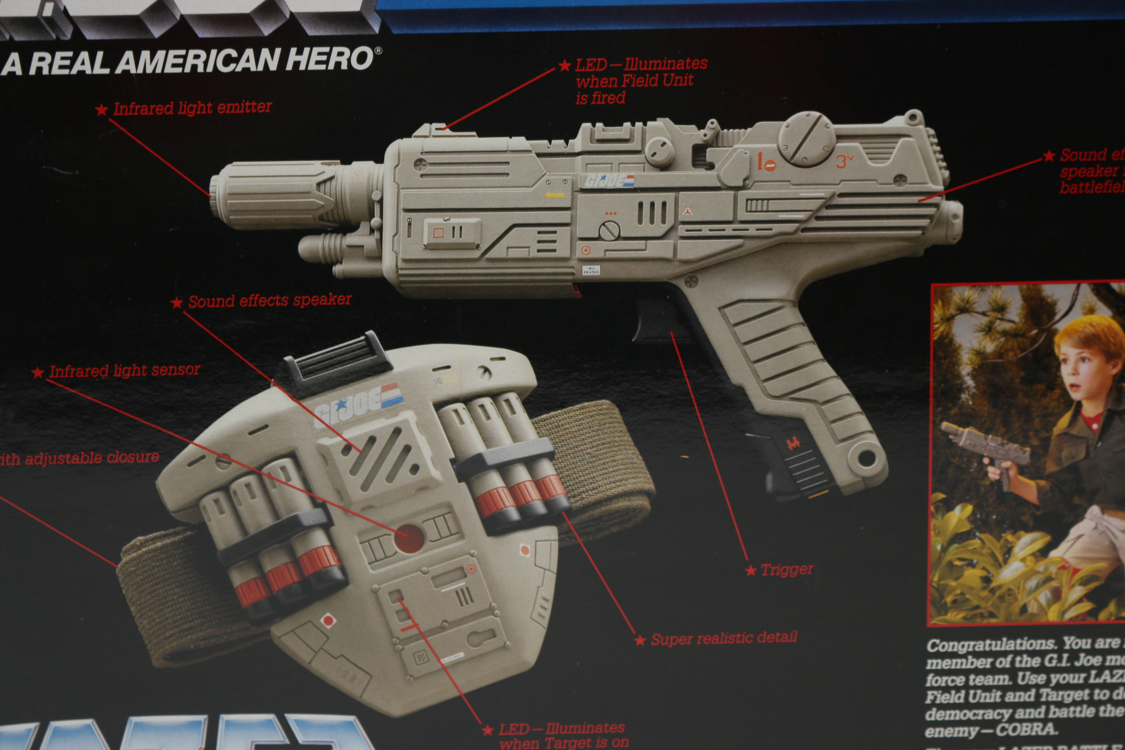 G.I. Joe Lazer Battle Game Kit