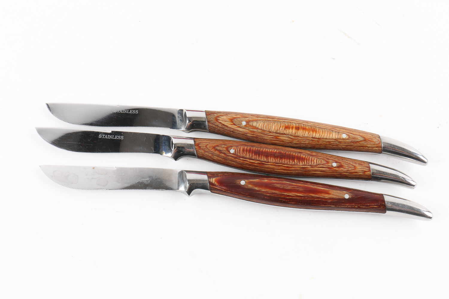 Gensico by Hull Stainless Steel Steak Knife Set Everything But The House