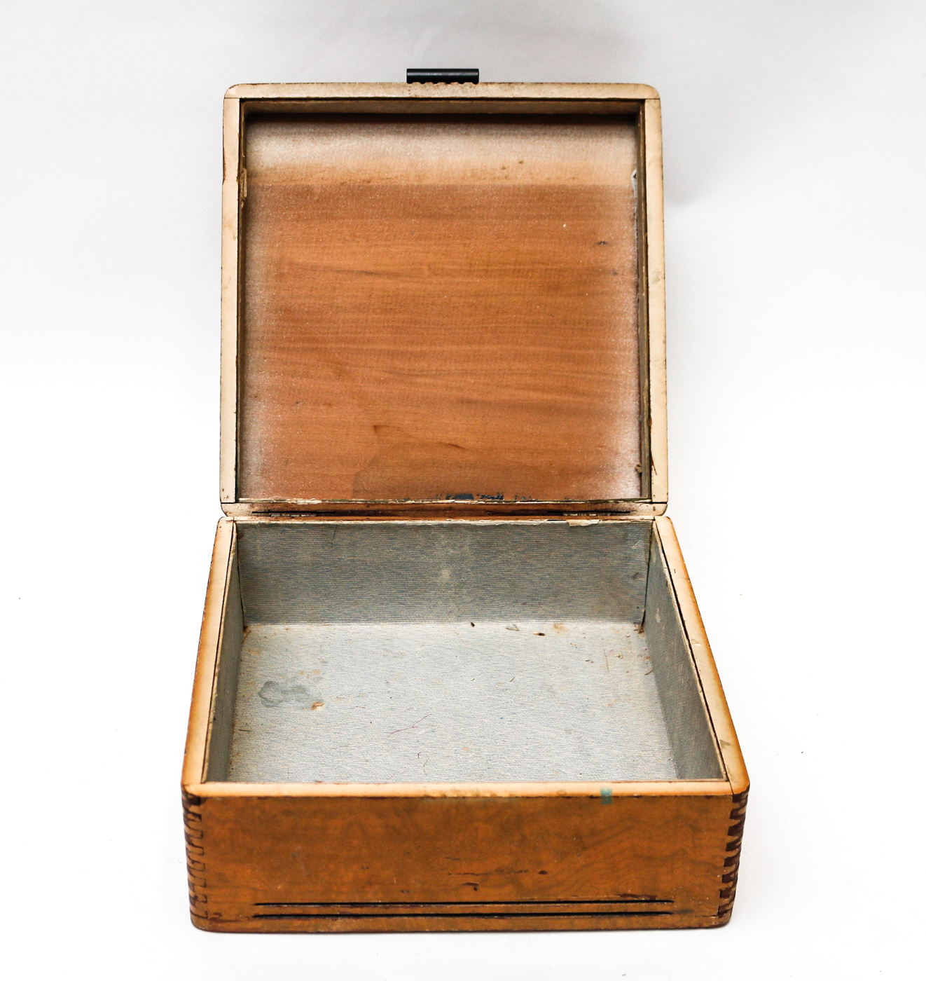 Archies, Other Children's Records in Vintage Wooden Storage Box